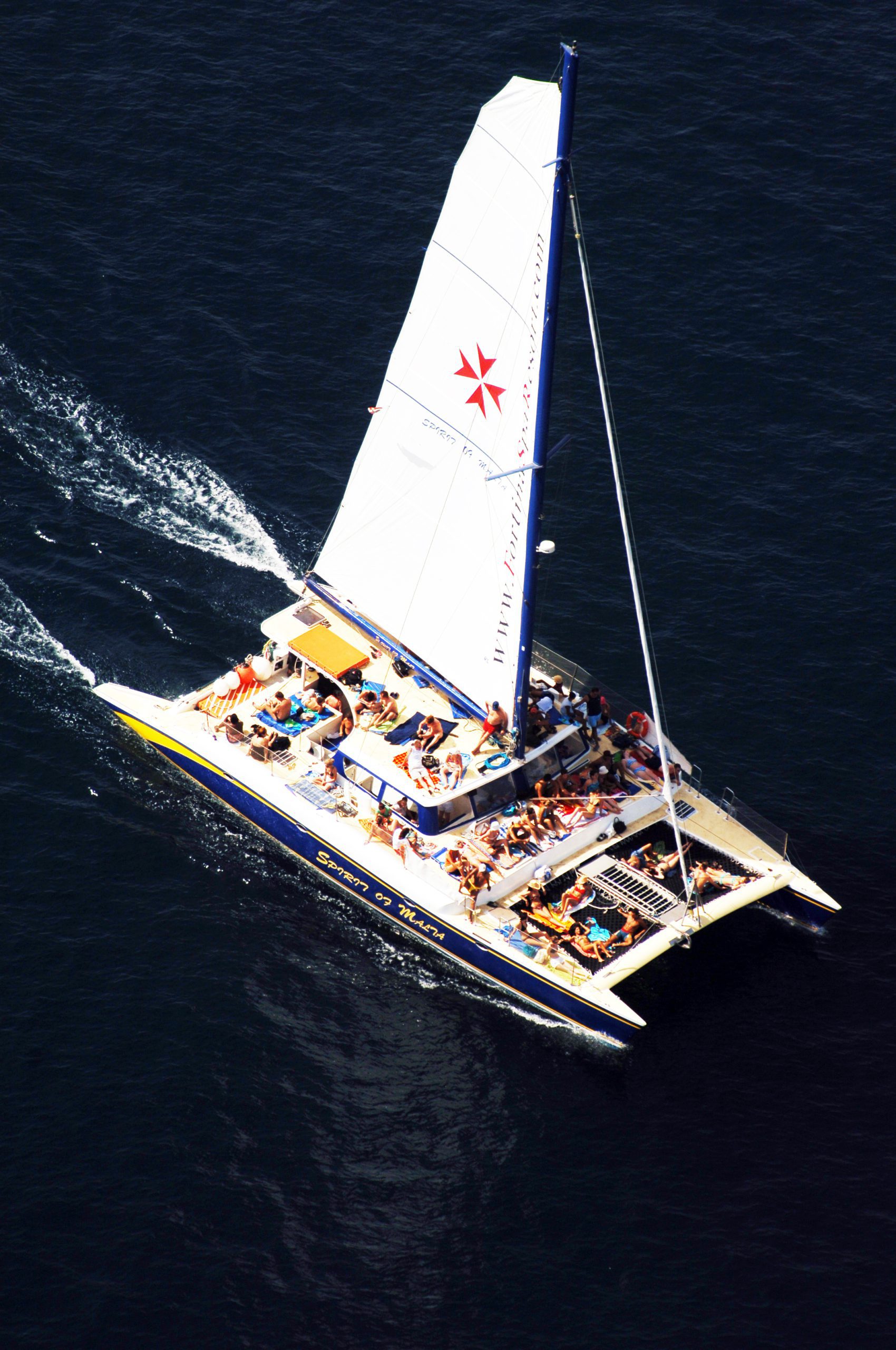 Malta catamaran excursion